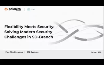 Modernize your IT Infrastructure: How to Implement a Simple, Secure SD-Branch