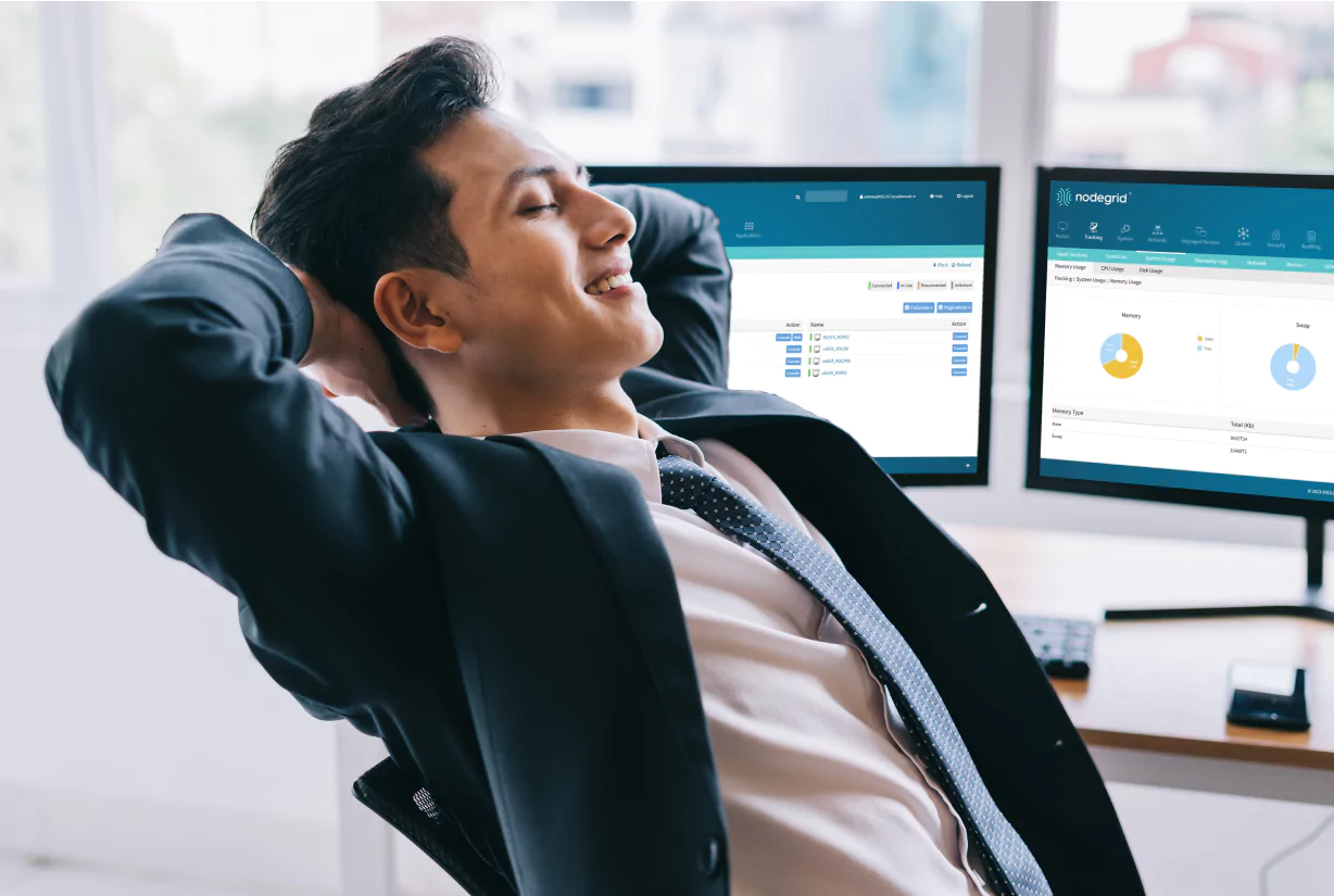 NG OS – relaxing IT technician