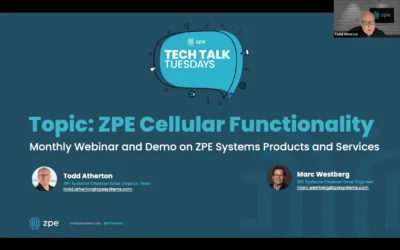 Cellular Functionality – Tech Talk Tuesday from ZPE Systems