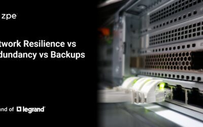 Network Resilience vs Redundancy vs Backups