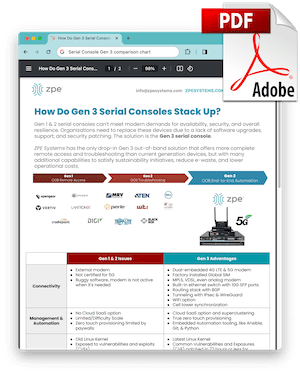 Serial console comparison guide ZPE (300px)