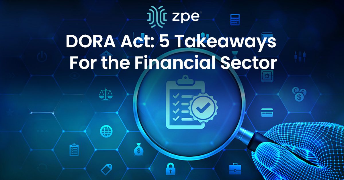 Thumbnail – DORA Act 5 Takeaways for the Financial Sector