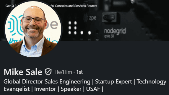 Mike Sale on LinkedIn